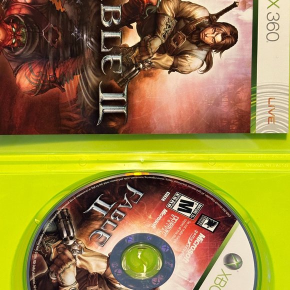 Fable II Not For Resale Xbox 360 Complete in Box - Picture 3 of 3